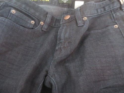 J Crew Toothpick Blue Jeans STRETCH 26 x 32.5 style 18914 - Picture 4 of 6