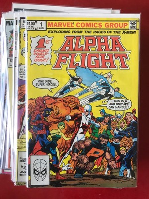 Alpha Flug #1 bis #10, #12, #14 bis #28. John Bryne. Kompletter Lauf bis auf 2