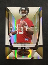 2009 Certified Aaron Kelly RC New Generation Mirror Gold Low SN 25/25 Falcons