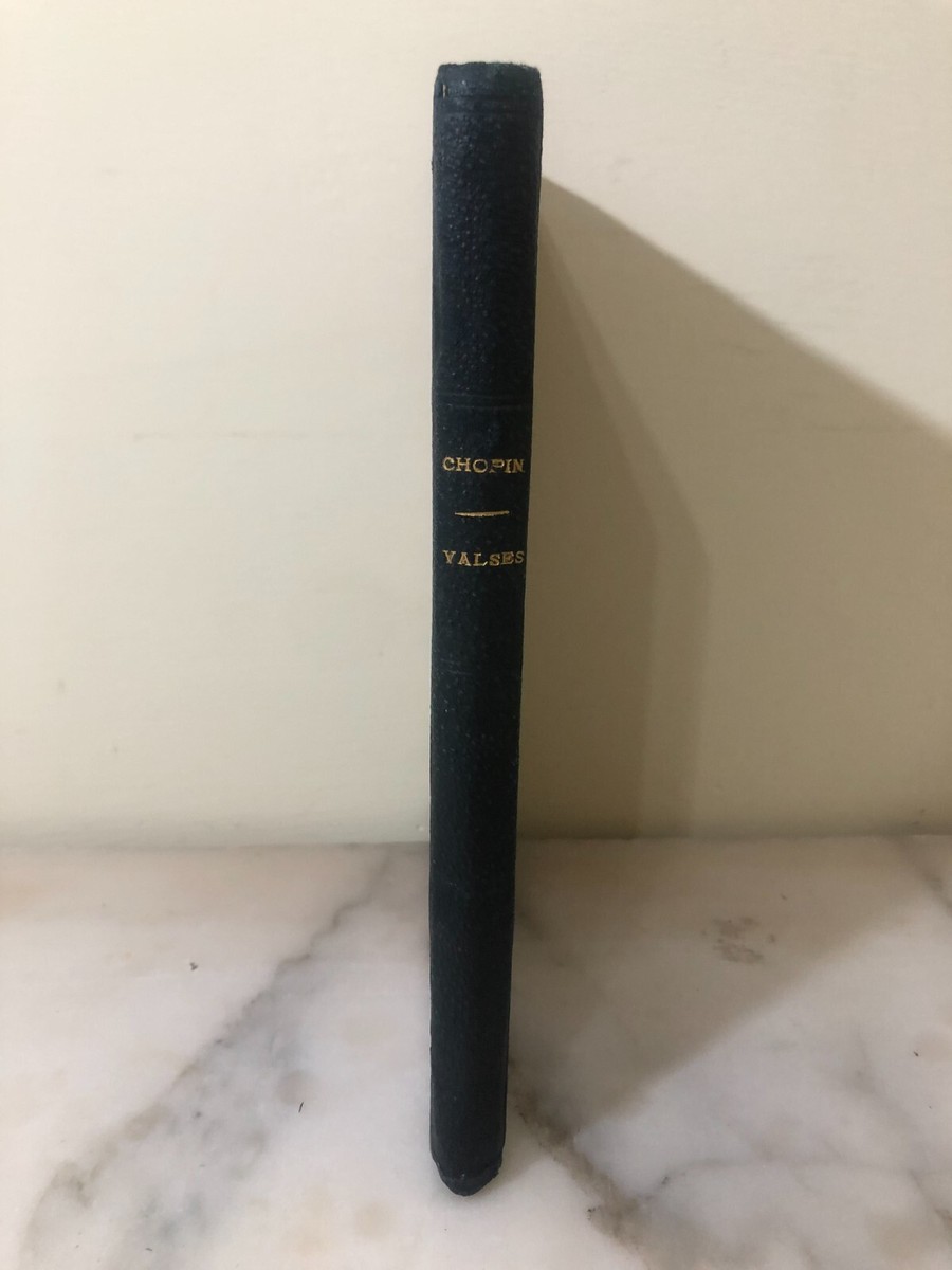 Rarissimo Valzer e mazurche di Chopin Metà 800 Timbri Carlo Ducci