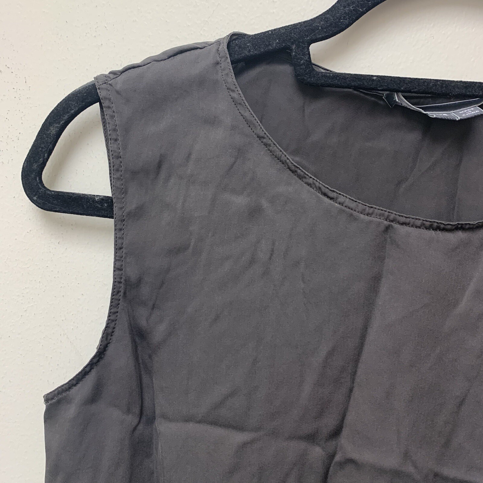 Vince 100% Silk Split Back Blouse - image 2