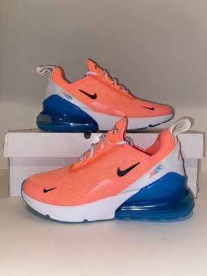 Nike Air Max 270 Lava Glow Black White Blue CI5856-600 Women's Size 6 BRAND NEW | eBay