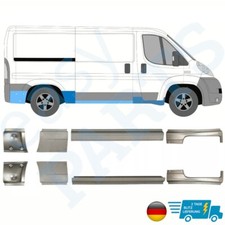 Für Fiat Ducato Jumper Boxer 2006- L2 8x Schweller Reparaturblech Kotflügel Satz