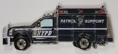 NYPD ESU EMERGENCY SERVICES UNIT SWAT PATROL SUPPORT TRUCK