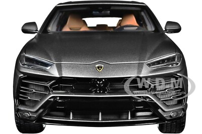 LAMBORGHINI URUS GRIGIO LYNX GRAY METALLIC 1/18 MODEL CAR BY