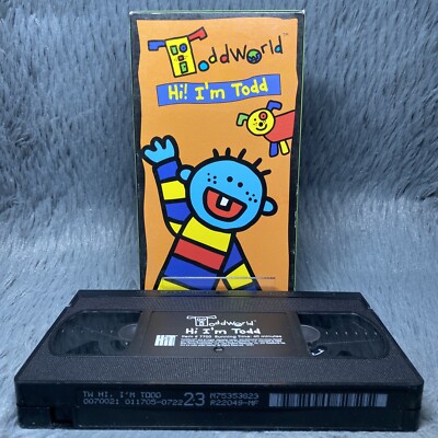 ToddWorld Hi I'm Todd VHS Tape 2005 Discovery Kids TLC Original 4
