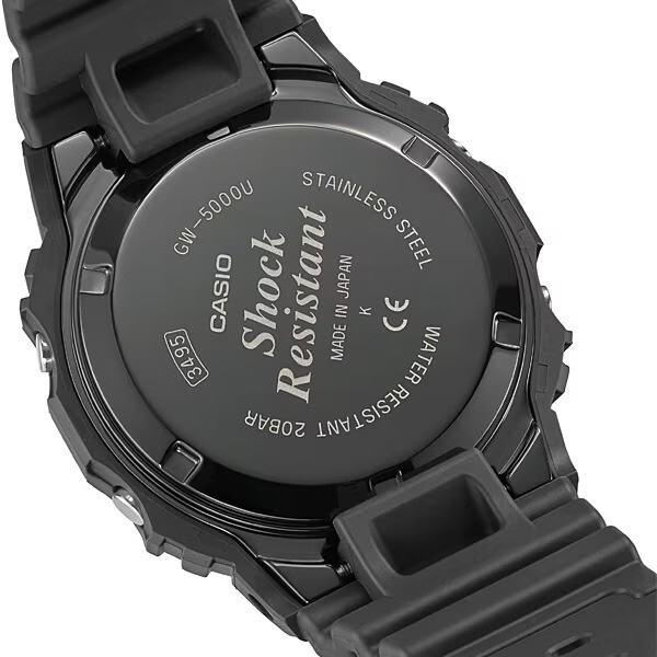 Casio G-SHOCK GW-5000U-1JF Solar Atomic Watch Screw Back JDM