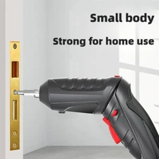 Fully Automatic Mini Electric Screwdriver Pistol Drill for Home Use Rechargeable