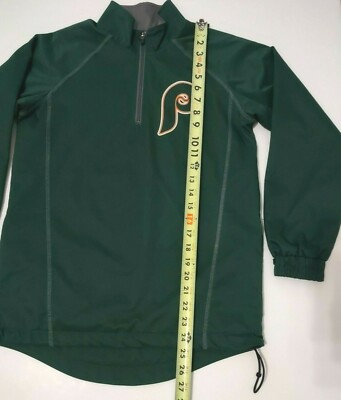 Philadelphia Phillies Green Batting Practice Jacket Youth Medium 