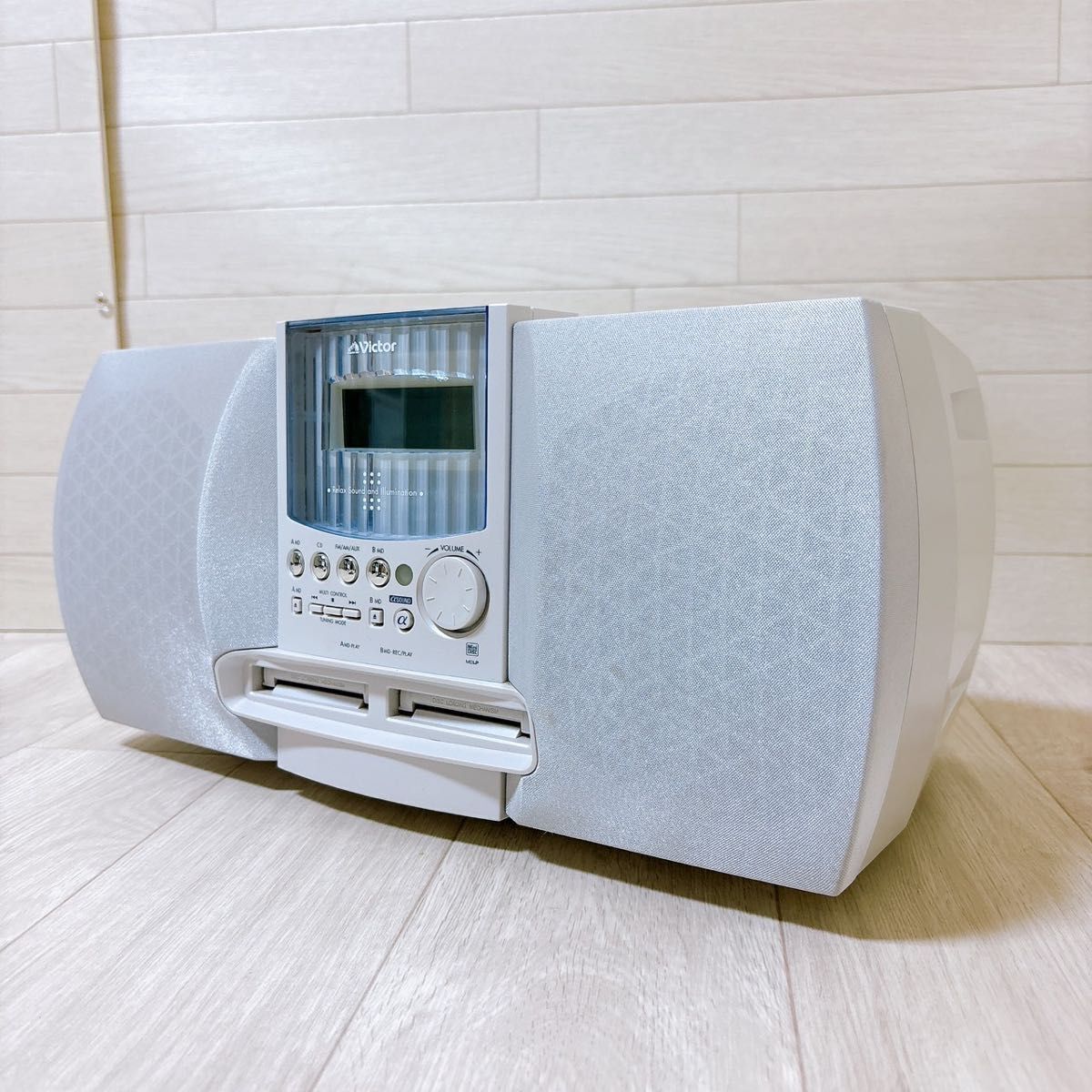 Victor NS-X77WMD コンパクトコンポーネントMDシステム 美味い Victor NS-X77WMD コンパクトコンポーネントMDシステム 美味い