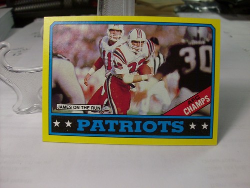Topps Football 1986 #29b - Patriots Team Leaders TL, VAR - Nueva Inglaterra 86-006 - Imagen 1 de 2