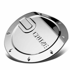 Fit 2008-2014 Chevy Cruze Chrome Gas Door Fuel Tank Cover Overlay