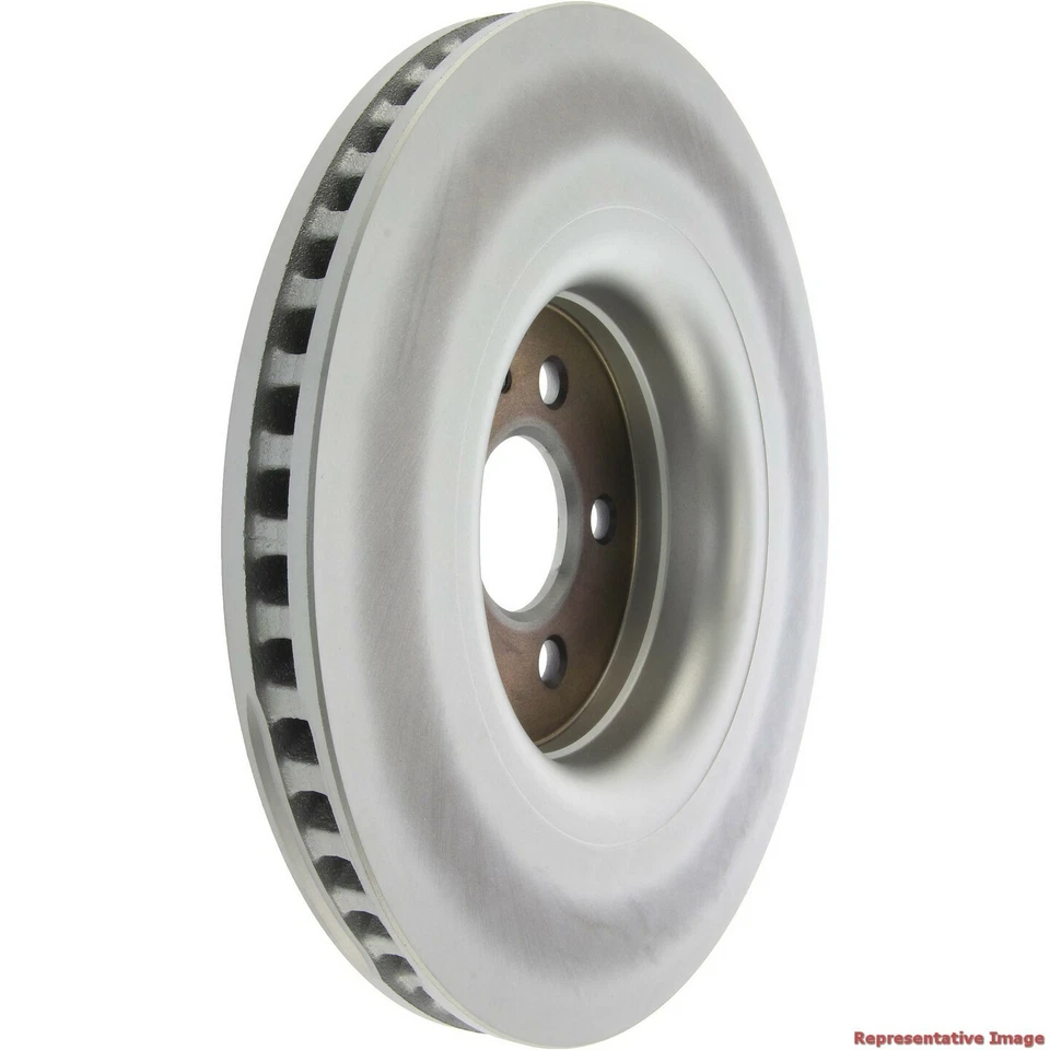 Rotor de freno delantero centrado para Lincoln MKX 2016-2018 2017 2018 Foto 3 de 4