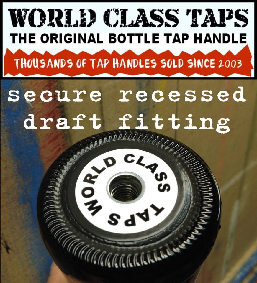 nice HARP LAGER beer TAP HANDLE bottle BAR MARKER pull kegerator GUINNESS - Image 3 of 3