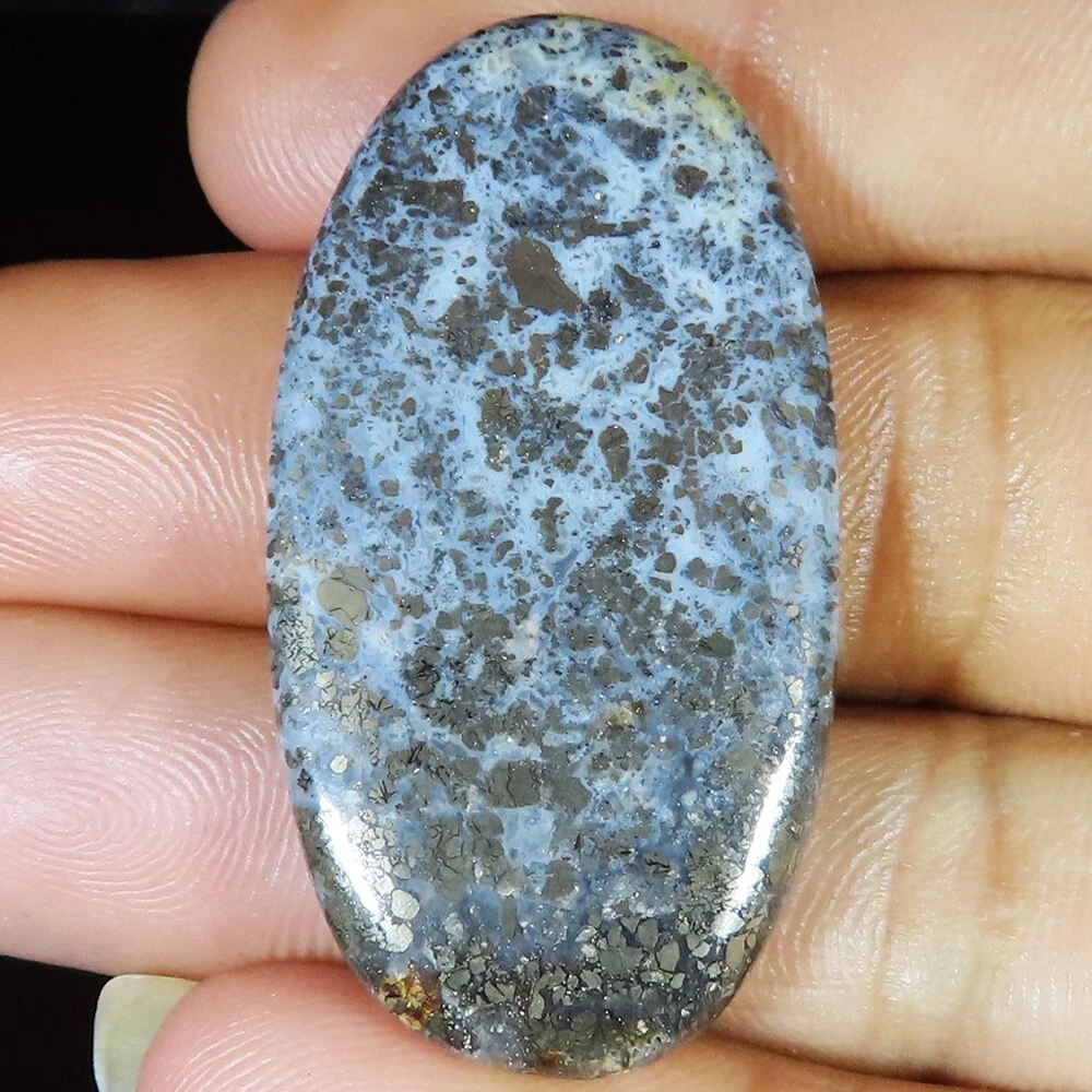 60.65Cts. Marcasite Gemstone Loose Marcasite Cabochon Stone For