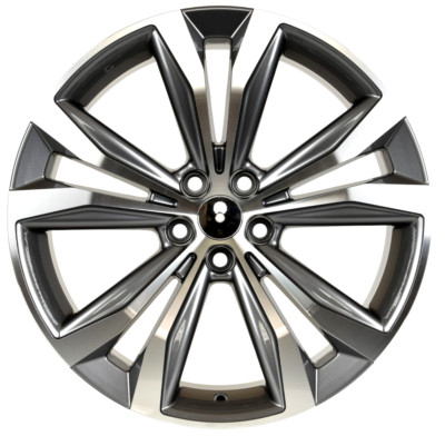 20x8'' PREMIUM GUNMETAL MACHINED WHEELS RIMS LEXUS RX350 RX400 RX450 RX300