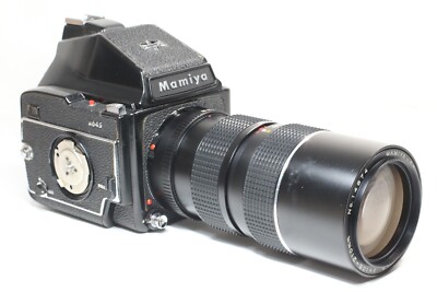 フィルムカメラ Mamiya 645E+105-210mm F4.5 + 55mm F2.8 Mamiya 645 105-