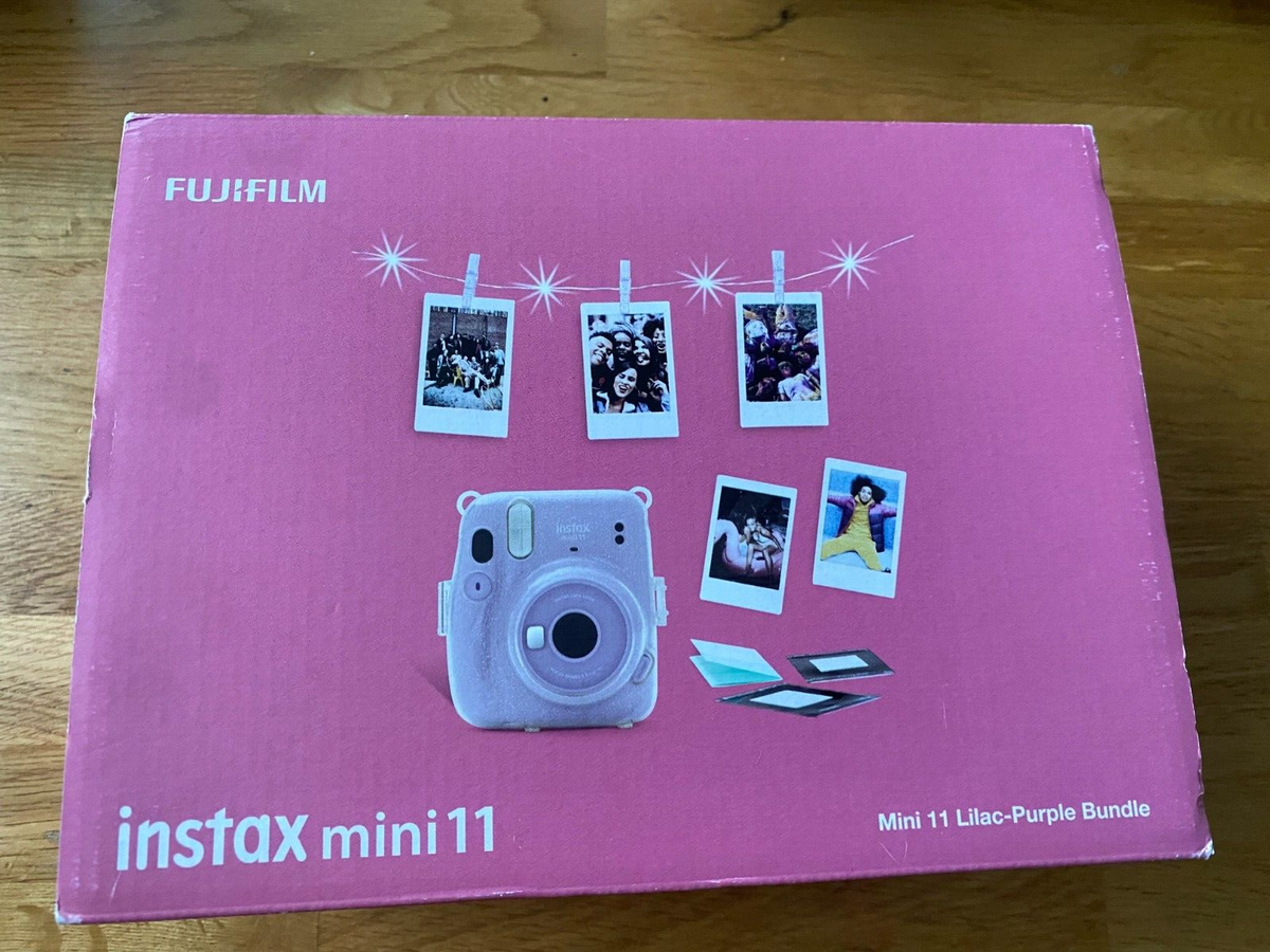 Fujifilm Instax Mini 11 Instant Camera Purple Polaroid Lilac