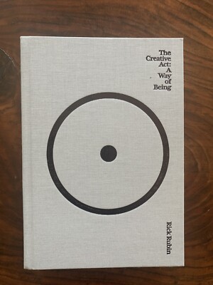  SPECIAL   [HARDCOVER] The Creative Act : A Way of Being, Rick Rubin