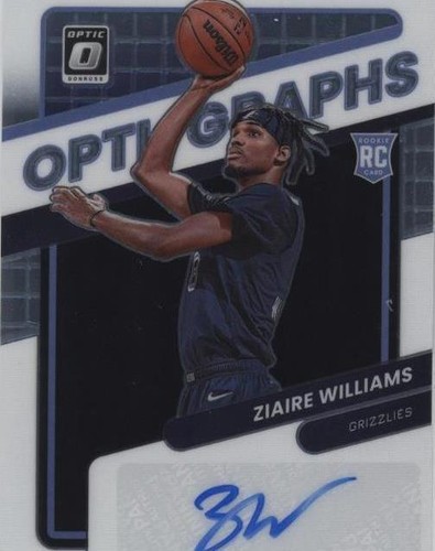 Ziaire Williams 貴重next day RC auto 2021-22 Panini Donruss - Rated Rookie Ziaire Williams #248 (RC) | eBay