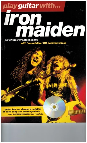 SONGBOOK   IRON MAIDEN - PLAY GUITAR WITH IRON MAIDEN.. + CD