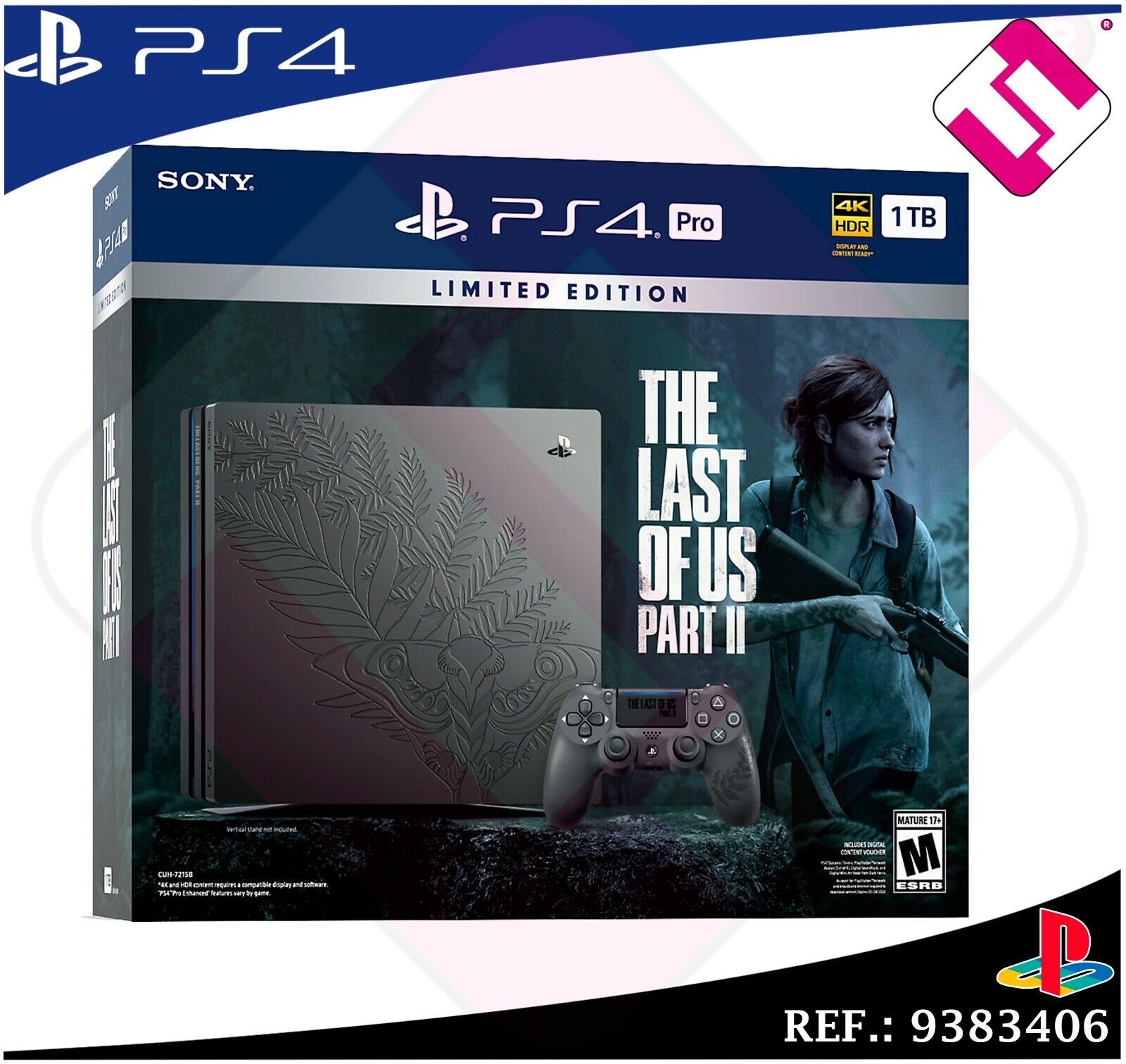 PS4 PLAYSTATION 4 Pro 1TB The Last Of US Part 2 Edition Limited Collector eBay