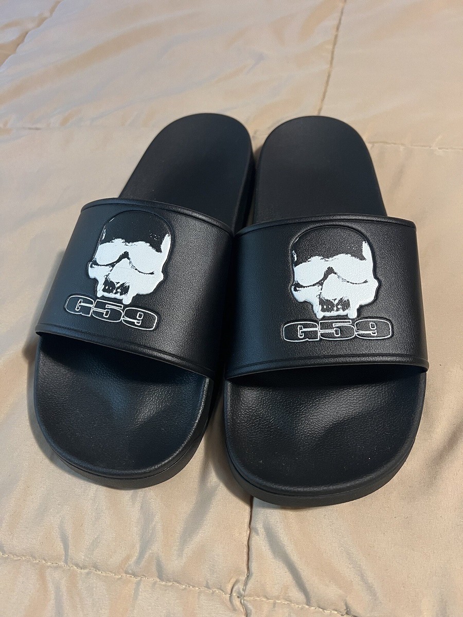 GreyFiveNine Records G59 Logo Slides Black Size 12 New Out  display picture 1