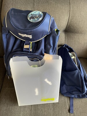 ergobag Eco Hero-Edition Pack-Set 6-teilig Schulranzen Schlampermäppchen Heftbox