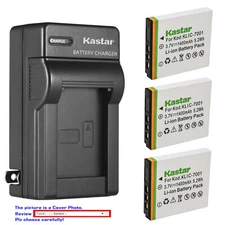 Kastar Battery Wall Charger for Kodak KLIC-7001 & Kodak EasyShare MD1063 Camera