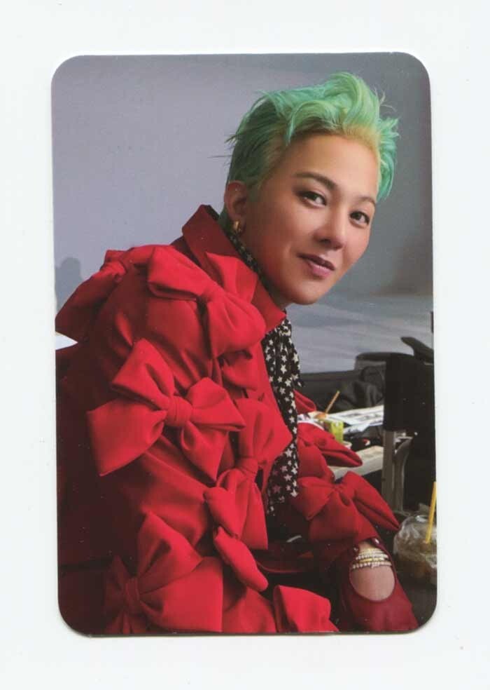 韓国　G-DRAGON　GD　Übermensch　YES24　特典　トレカ BIGBANG G-DRAGON GD - Übermensch ALADIN YES24 APPLEMUSIC
