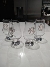Heaven Hill distillery glencairn whiskey glass BRAND NEW set of 4