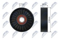 NTY Spannrolle, Keilrippenriemen RNK-CH-056 FüR Chrysler Dodge Plymouth