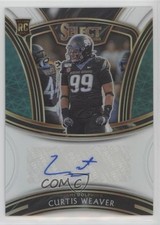 2020 Panini Select Signatures White Prizm 19/35 Curtis Weaver #SS-CWE Auto 06qf