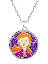 Frozen II Necklace - Frozen Necklace with Anna Pendant Jewelry - Frozen Jewelry