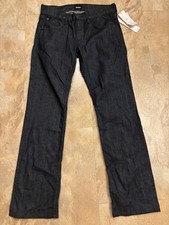 HUDSON BYRON NWT $175 STRAIGHT JENS ZIP FLY 98% COTTON MADE IN MEXICO SIZE 29
