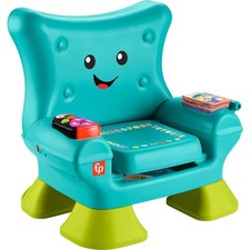NEW Fisher-Price Toddler Learning Toy Laugh  Learn Smart Stages Chair, Teal