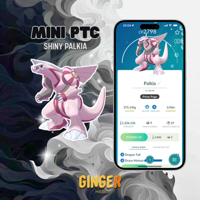 #ad #ad Pokémon P T C GO Shiny Palkia 80k Stardust🔥 Read Description 🔥 $2.50