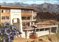 Seilbahn Nebelhornbahn-Bergstation Oberstdorf