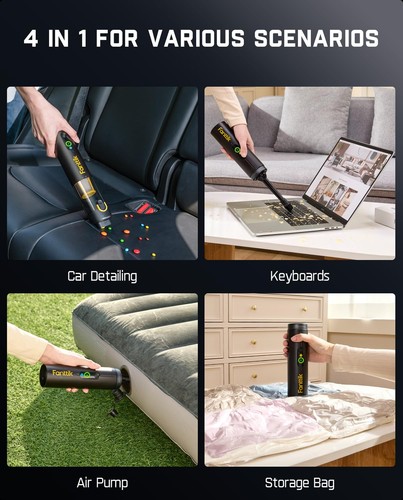 Slim V10 Mate Cordless Car Vacuum, 4-in-1 Portable Mini Handheld Vacuum, 1700... - Picture 3 of 7