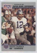 1990 Pro Super Bowl XXV Silver Anniversary Box Set Roger Staubach #37 HOF 0k3a