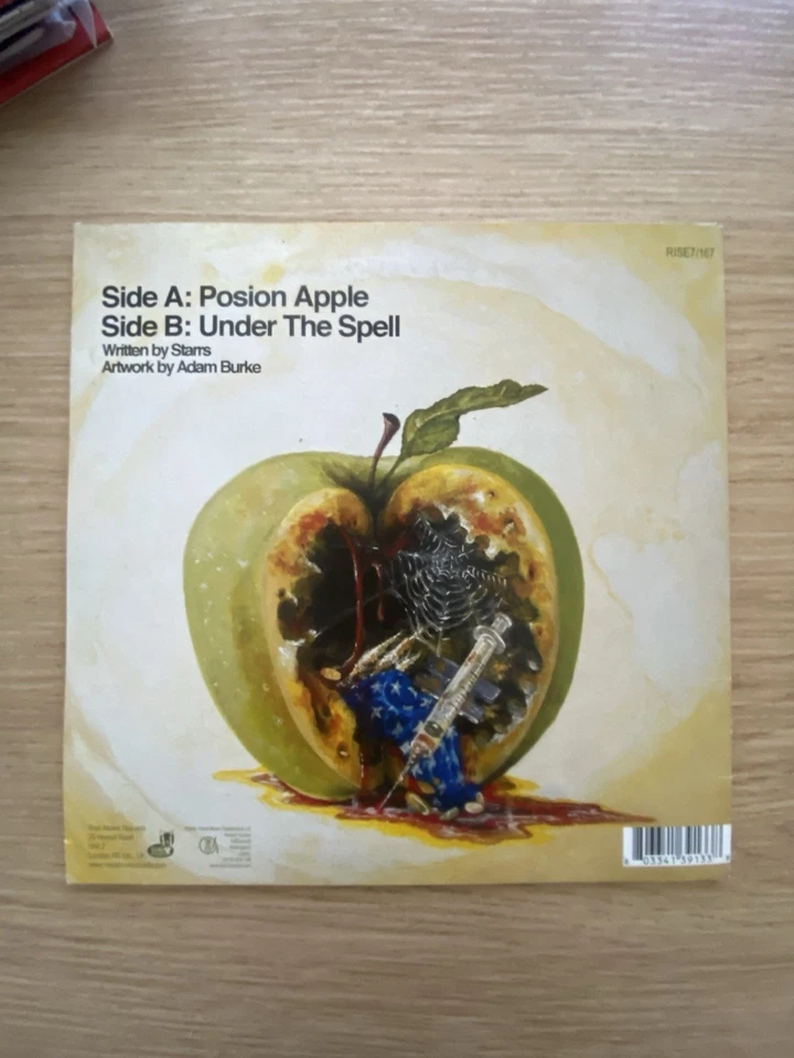 "Vinilo de metal Uncle Acid and the Deadbeats - amarillo manzana venenosa 7"" Doom" Foto 2 de 3