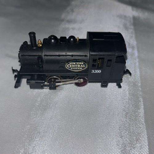 Locomotora de vapor Mantua 3200 New York Central Booster calibre HO negra 0-4-0 | Condition: Used