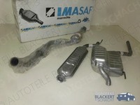 Imasaf Auspuffanlage+Kat für Mercedes C-Klasse+Kombi 200 D/220 D/250 D 1997-2001