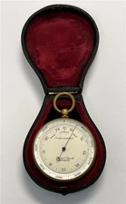 Pocket Barometer - Hay & Lyall - Aberdeen - Rare Charles Baker, London 48mm Size