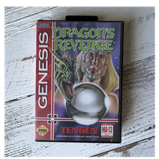 Dragon's Revenge (Sega Genesis, Tengen) Fantasy Pinball, MA-13, 1-2 Players
