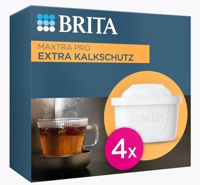 BRITA Wasserfilter Ersatzfilter Kartuschen MAXTRA PRO Extra Kalkschutz 4er Pack