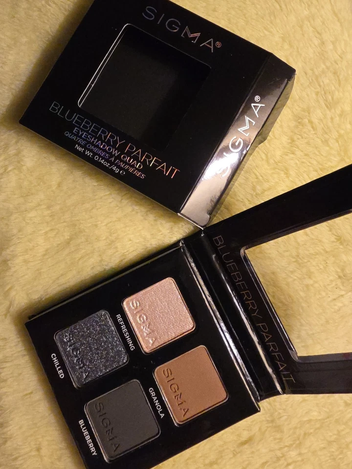 Sigma Beauty Blueberry Parfait Eye Shadow Quad ~ Limited Edition BNIB Authentic - Image 4 of 4