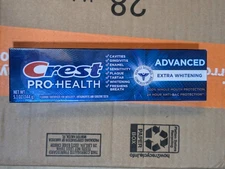 Crest Pro-Health Advanced Extra Whitening Toothpaste 5.1oz-Pack of 4 New Sealed 