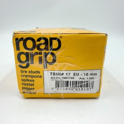 Bruno Wessel TSMI #17 Road Grip Tire Studs 5901720 1000 Pcs 16mm