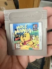 Nintendo Gameboy Game Only Mole Mania  Authentic Tested